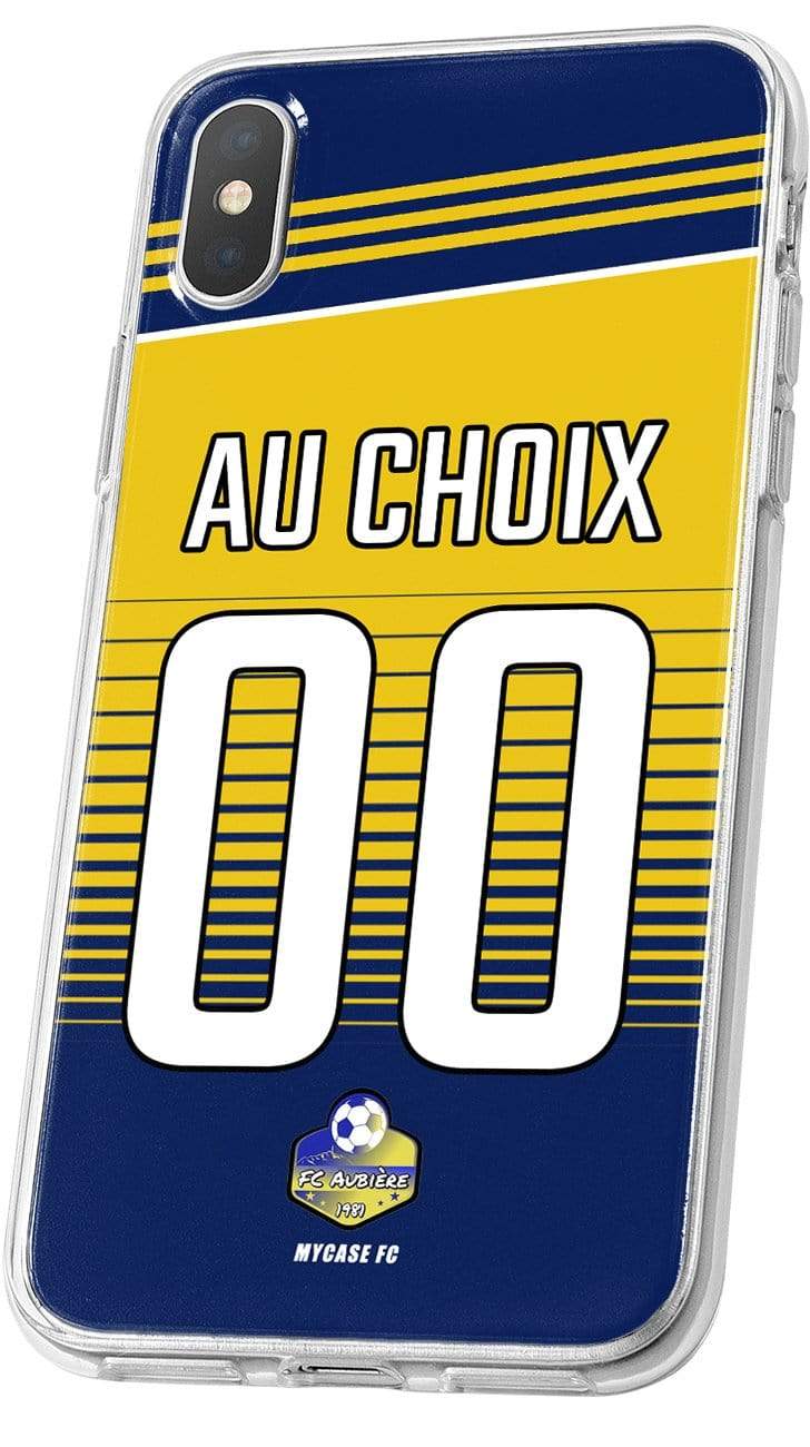 Coque de téléphone FC AUBIEROIS personnalisée