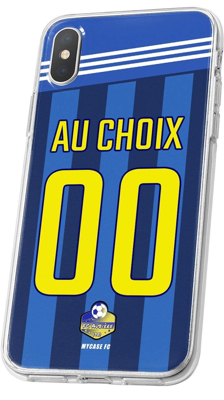 Coque de téléphone FC AUBIEROIS personnalisée