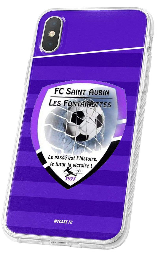 coque de téléphone FC SAINT AUBIN - LOGO DOMICILE