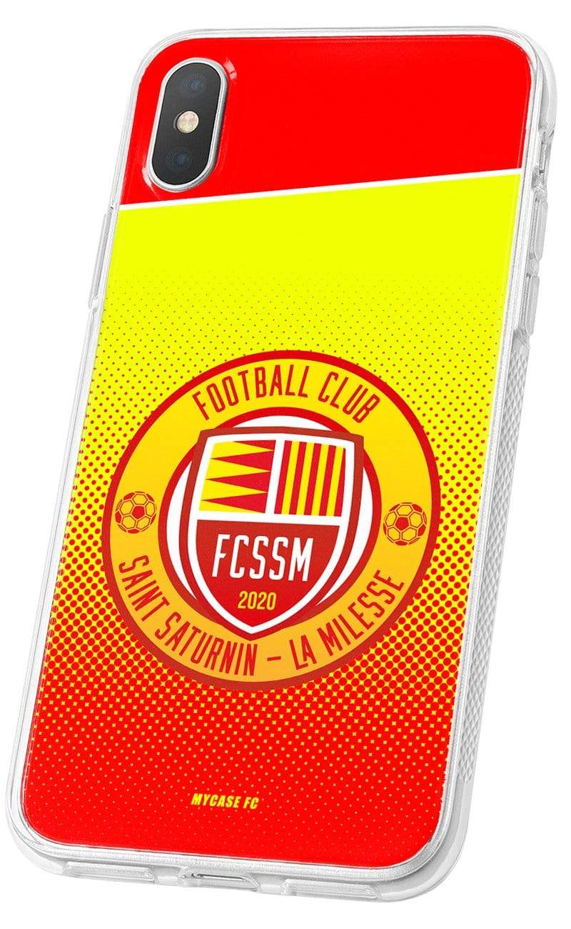 Coque de téléphone FC SAINT SATURNIN LA MILESSE AVEC EMBLEME OFFICIEL