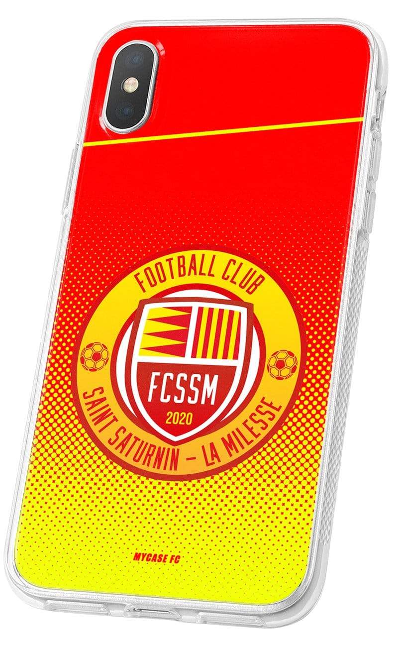 Coque de téléphone FC SAINT SATURNIN LA MILESSE AVEC EMBLEME OFFICIEL