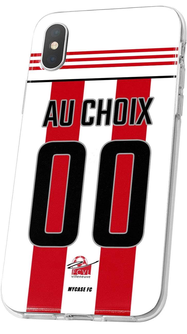 Coque de téléphone FOOT FC VILLENEUVE SUR LOT personnalisée