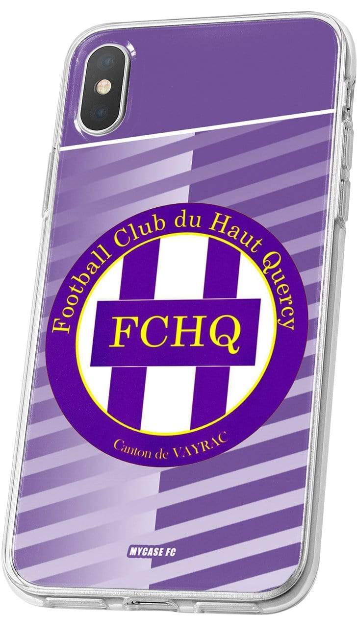 Coque de téléphone FC DU HAUT QUERCY AVEC LOGO