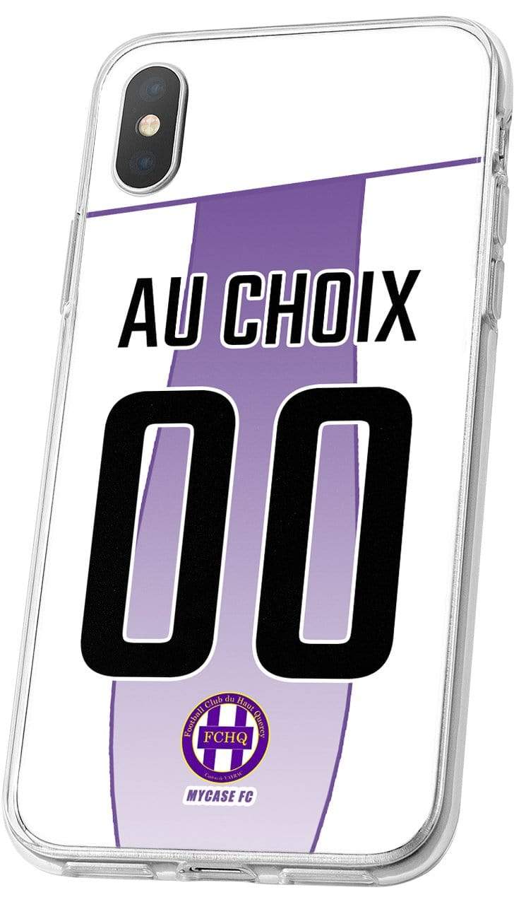 Coque de téléphone FC DU HAUT QUERCY personnalisée