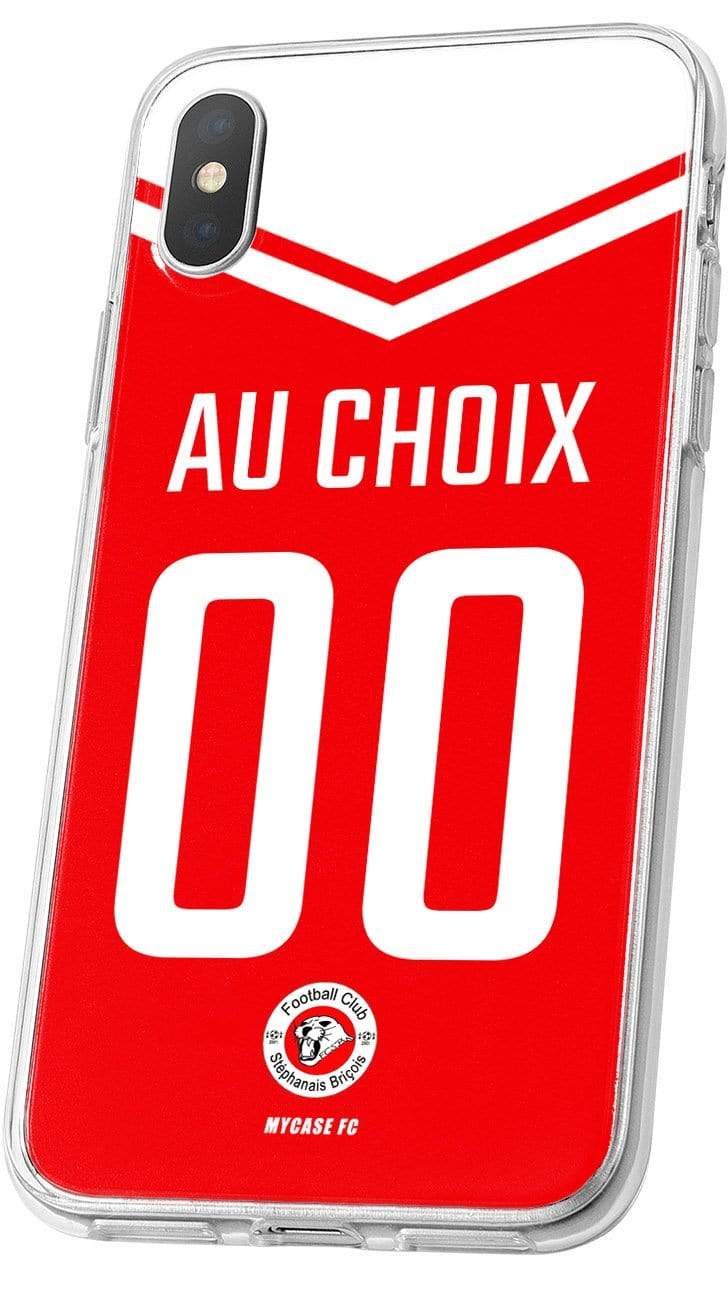 Coque de téléphone FOOTBALL CLUB STÉPHANAIS BRIÇOIS personnalisée