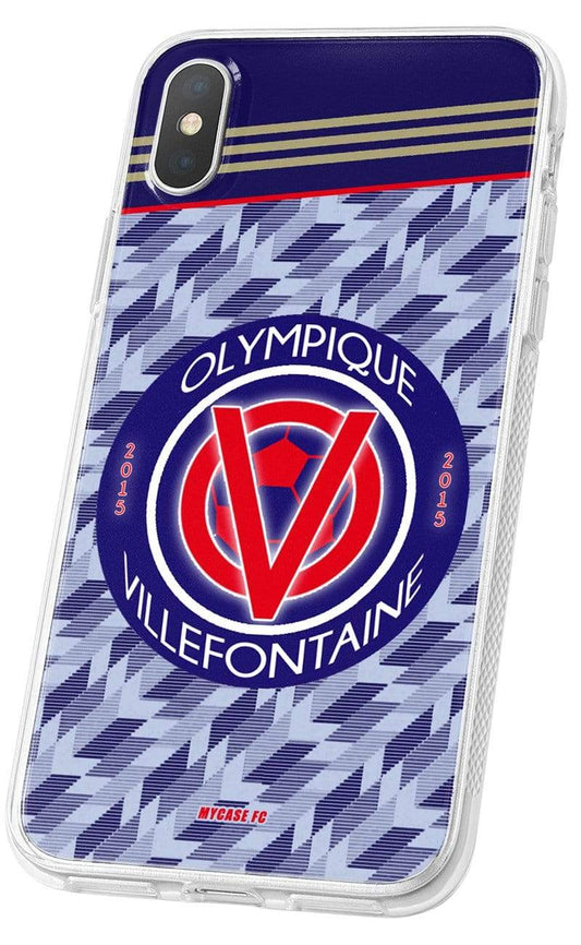 coque de téléphone OLYMPIQUE VILLEFONTAINE - LOGO EXTERIEUR