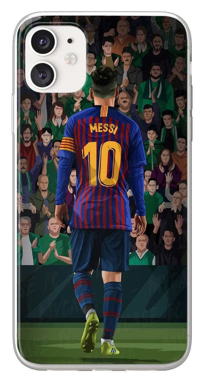 Coque de Lionel Messi avec FC Barcelona, Etui de téléphone de Football