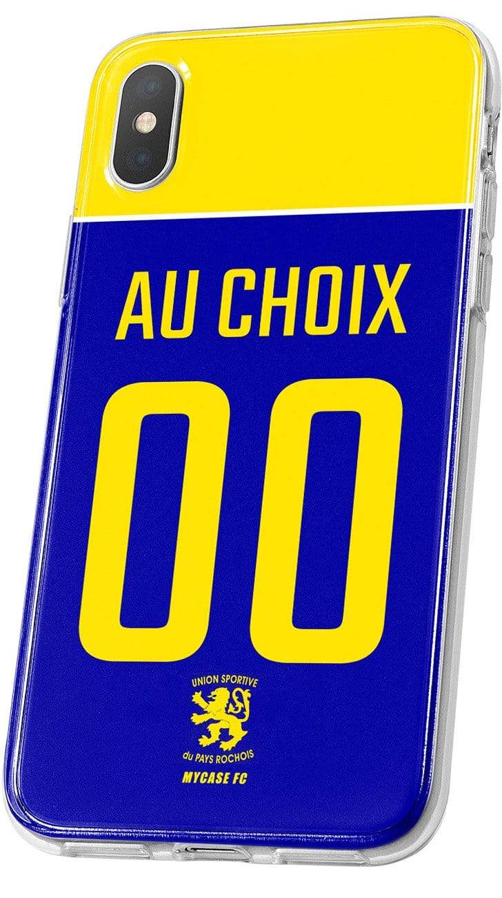 Coque de téléphone UNION SPORTIVE DU PAYS ROCHOIS personnalisée