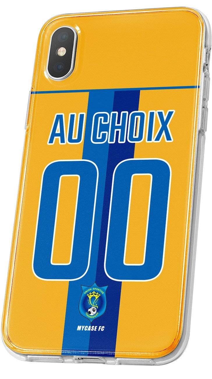 Coque de téléphone UNION SPORTIVE ISSOIRIENNE personnalisée