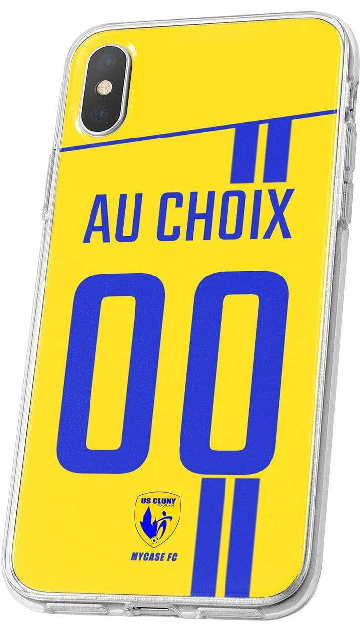 Coque de téléphone US CLUNY FOOTBALL personnalisée