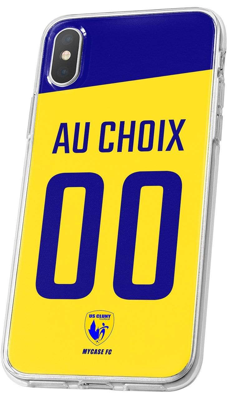 Coque de téléphone US CLUNY FOOTBALL personnalisée