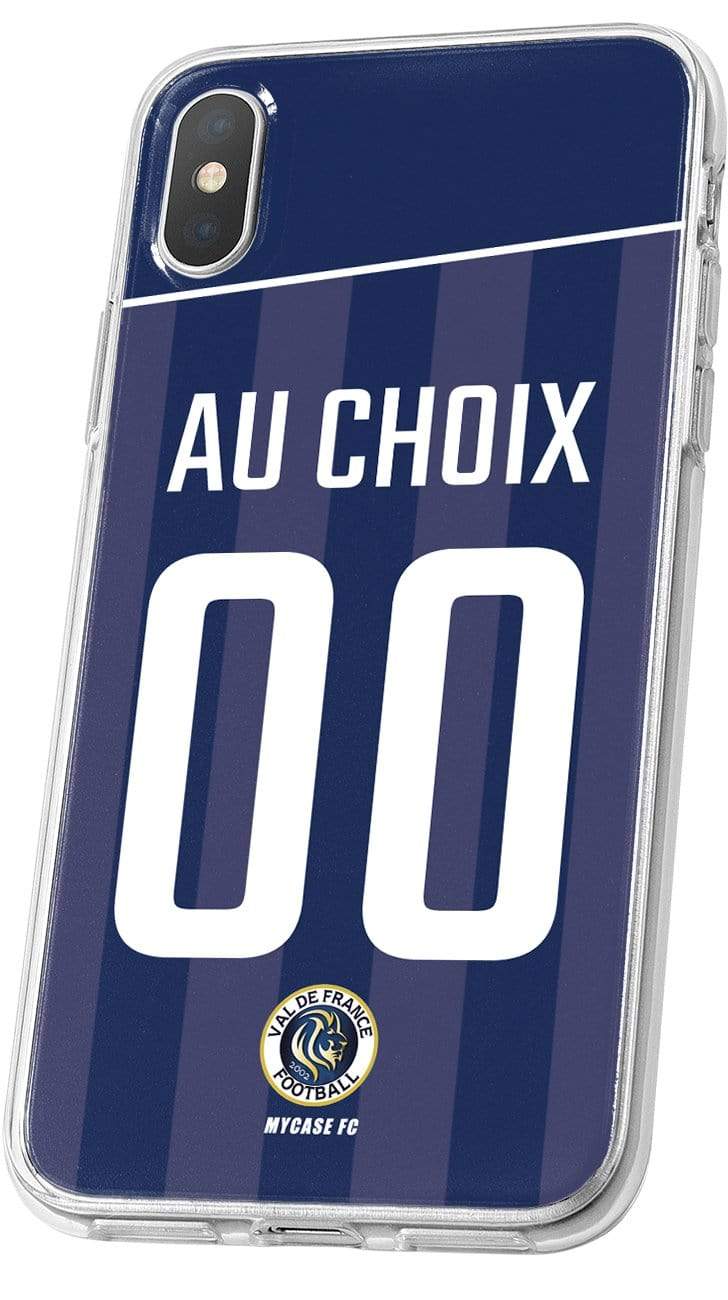 Coque de téléphone VAL DE FRANCE FOOTBALL personnalisée