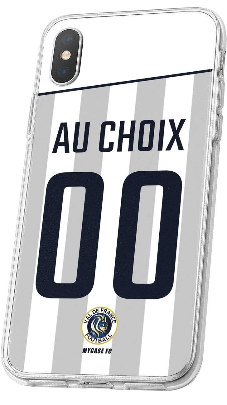 Coque de téléphone VAL DE FRANCE FOOTBALL personnalisée