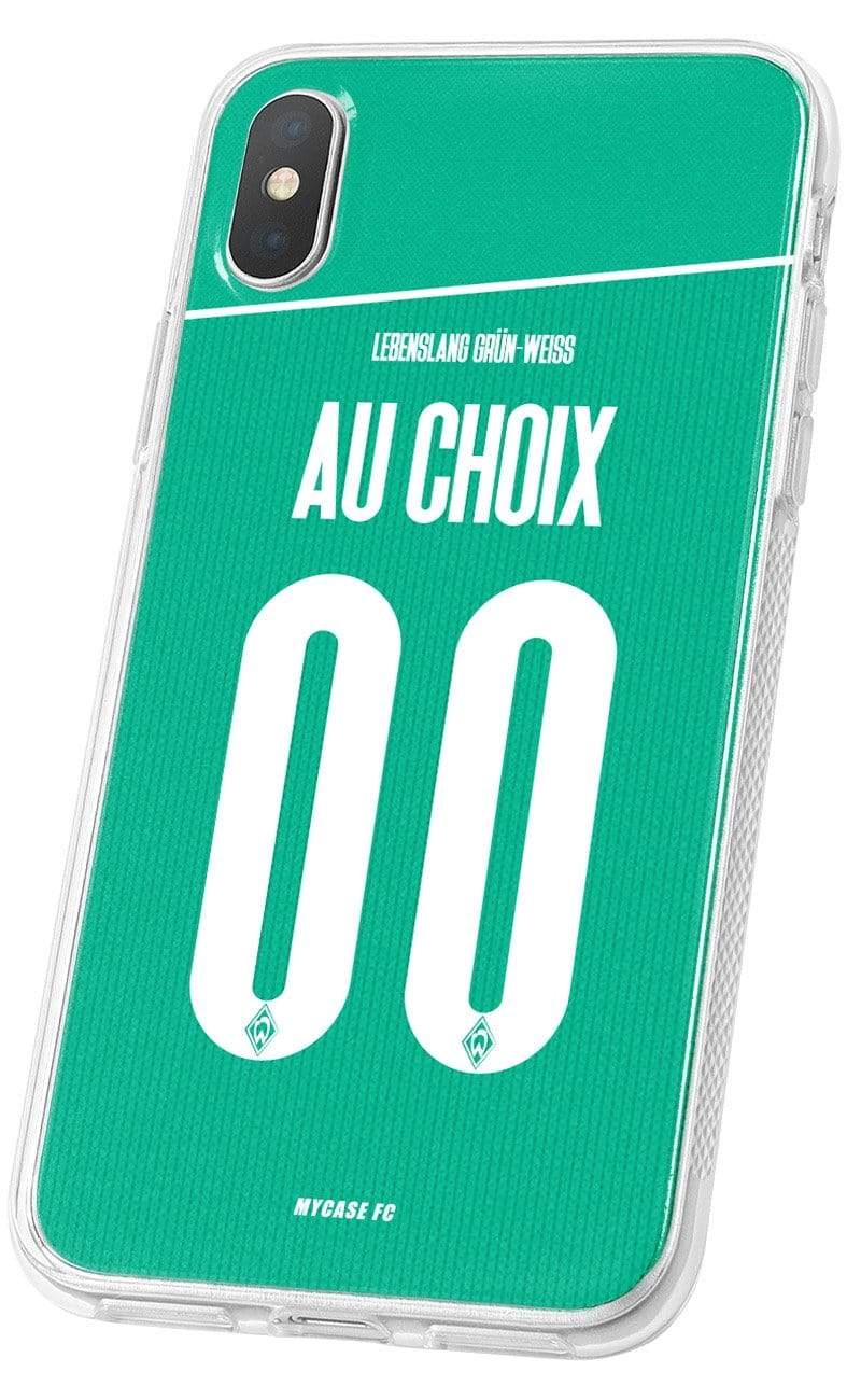 Coque Werder Brême personnalisée pour téléphone iPhone et Samsung