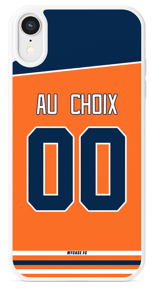 Coque Oilers d'Edmonton football personnalisable pour téléphone - iPhone, Samsung, Google, Xiaomi, Oppo