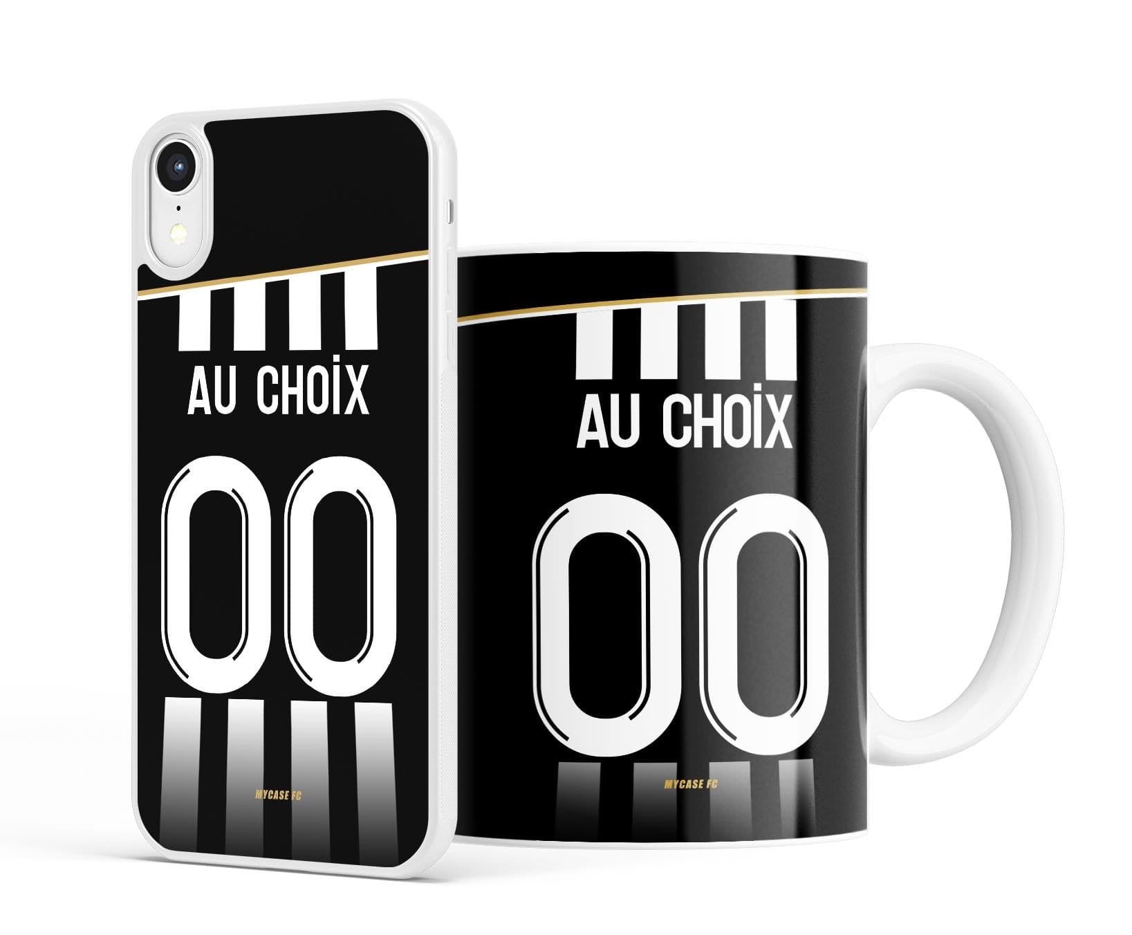 Coque Angers SCO personnalisée pour téléphone iPhone et Samsung