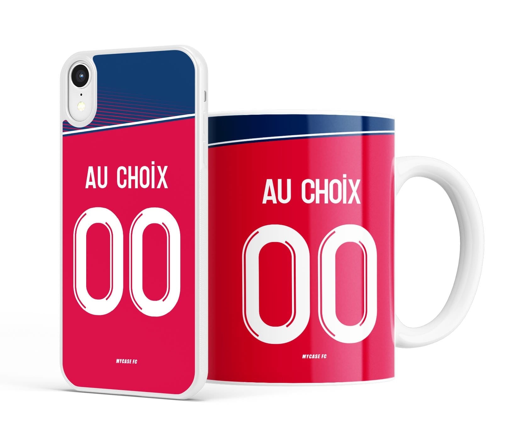 Coque Clermont Foot 63 personnalisée pour téléphone iPhone et Samsung