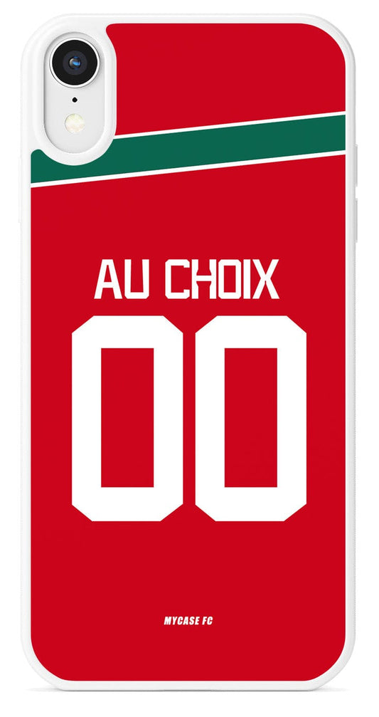 Coque Maroc football personnalisable pour téléphone - iPhone, Samsung, Google, Xiaomi, Oppo