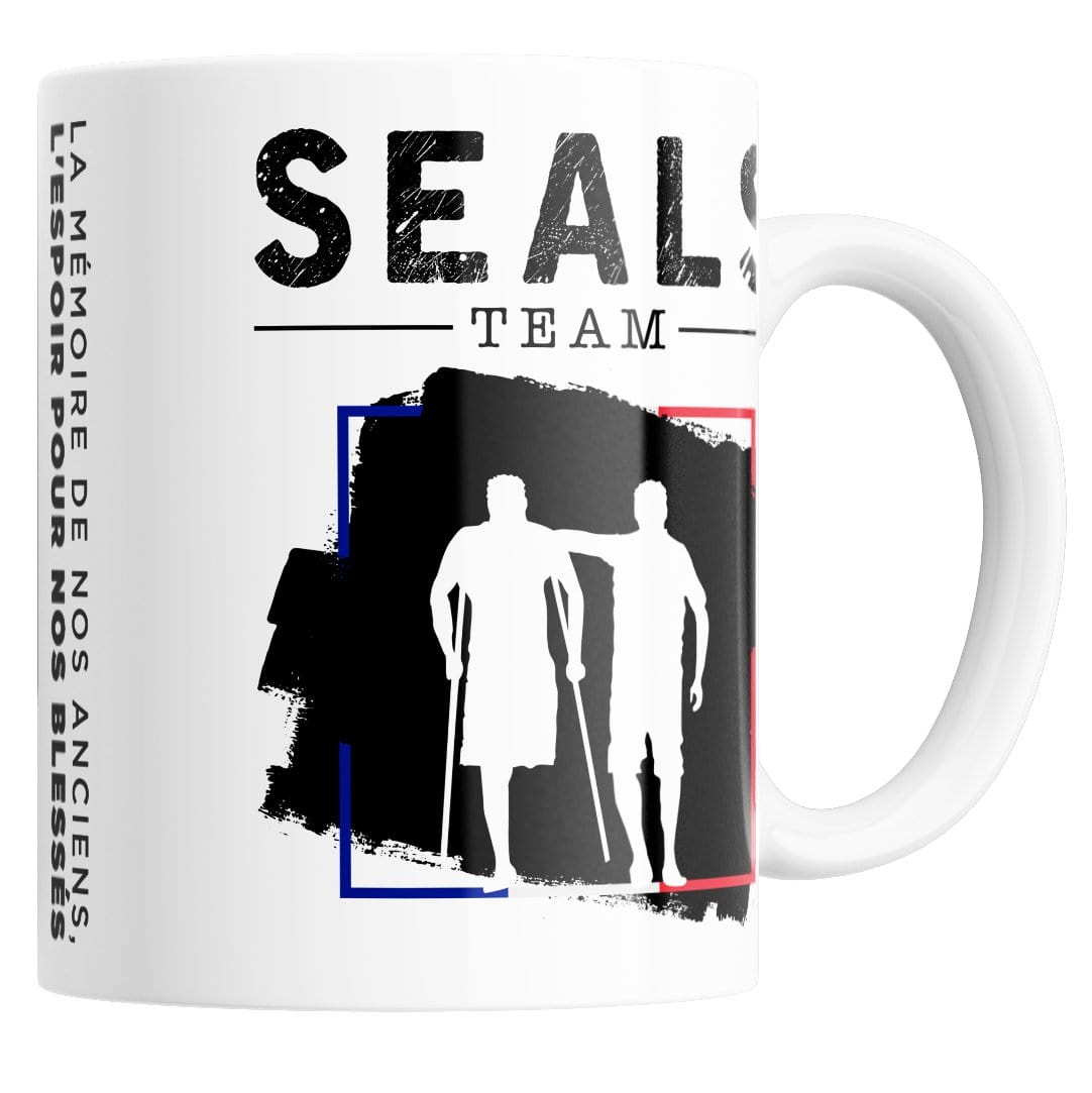 COQUE MUG SEALS TEAM BELGIQUE x FRANCE