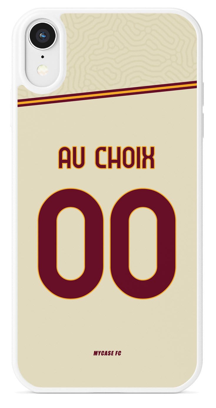 Coque AS Roma personnalisée pour téléphone iPhone et Samsung