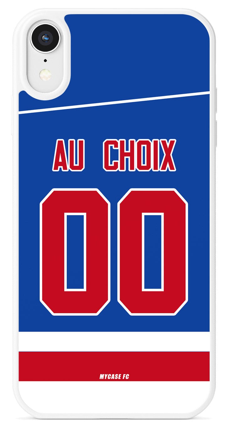 Coque Rangers de New York football personnalisable pour téléphone - iPhone, Samsung, Google, Xiaomi, Oppo